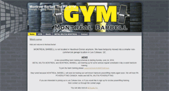 Desktop Screenshot of montrealbarbell.com